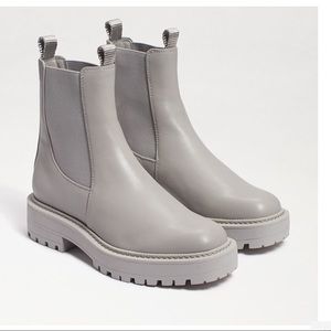 Sam Edelman Laguna Chelsea Grey Lug Sole Boots